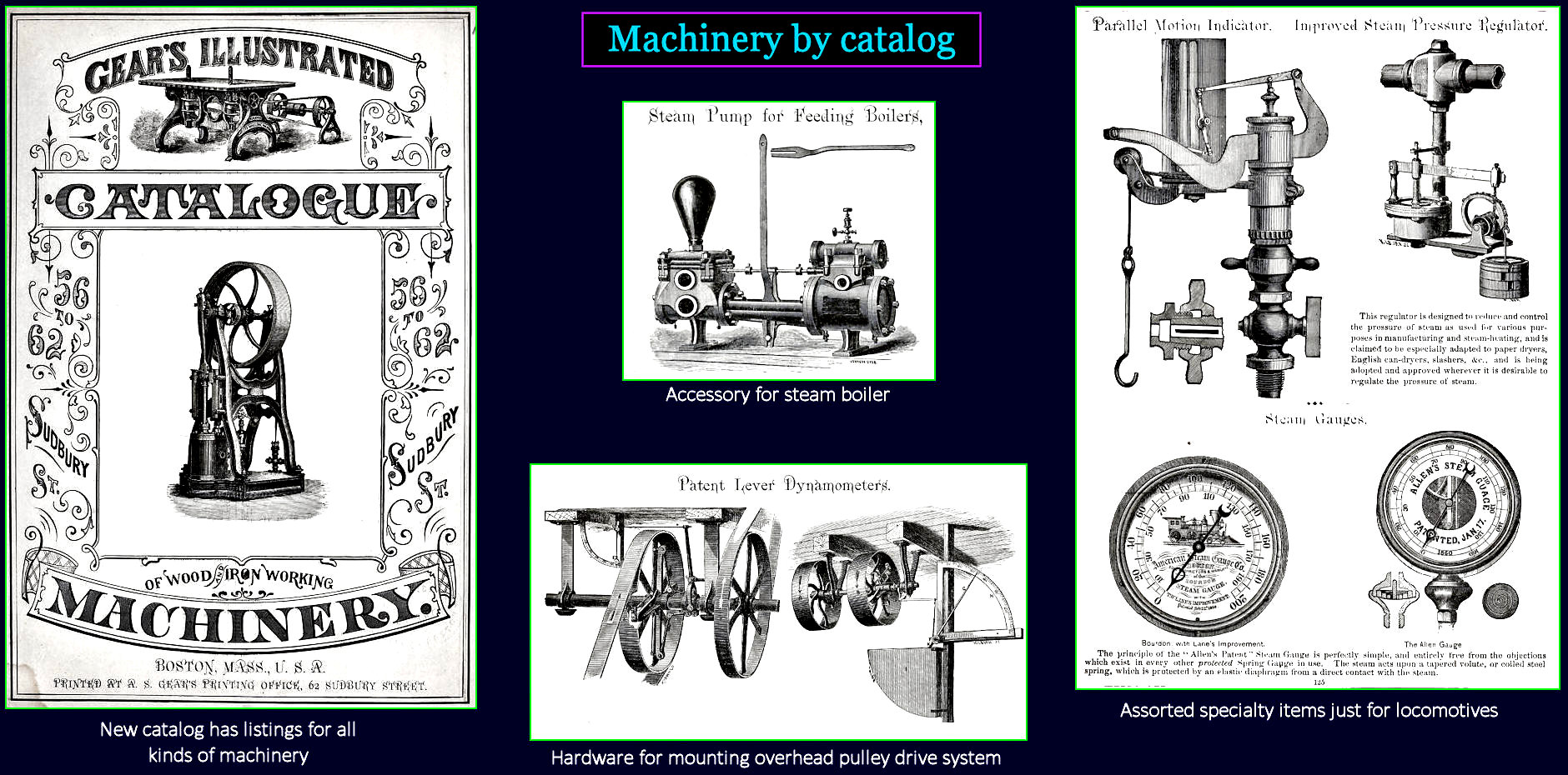 Machinery catalogs, 1870